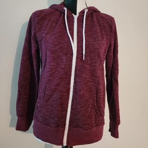 Hoodie, Zipper hooded sweatshirt Size small